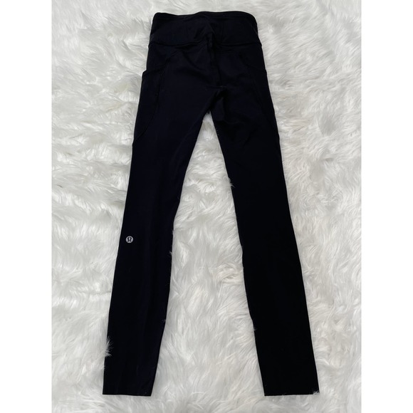 lululemon athletica Pants - Lululemon Fast & Free 7/8 Tight II Nulux 25" Black Sz 2